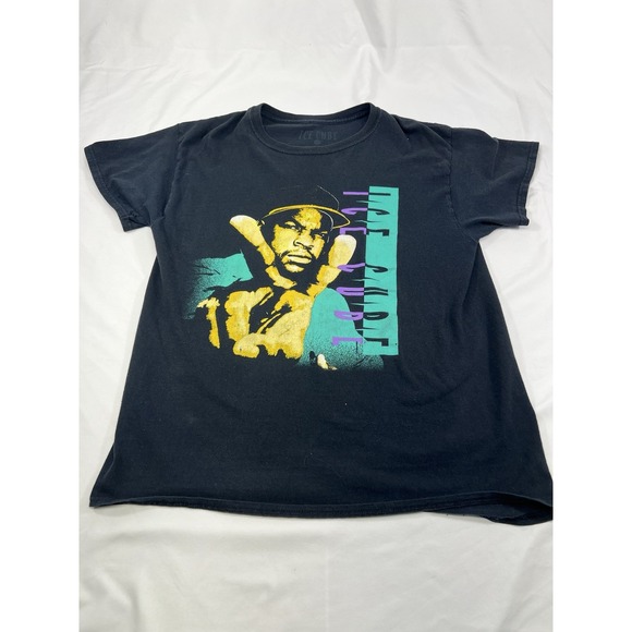 Other - Vintage Ice Cube Rap‎ Graphic Tshirt Black Size Large Hip Hop 90's